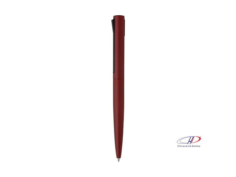 Guľôčkové pero z recyklovaného hliníka , Wine