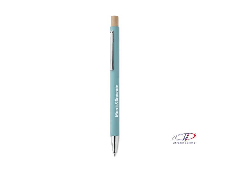 Pero z recyklovaného hliníka , baby blue