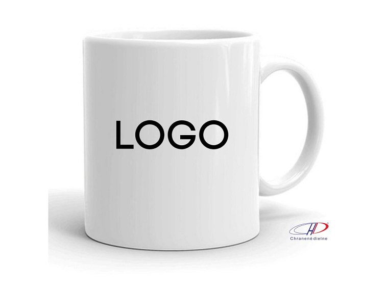 Hrnček biely s LOGOM