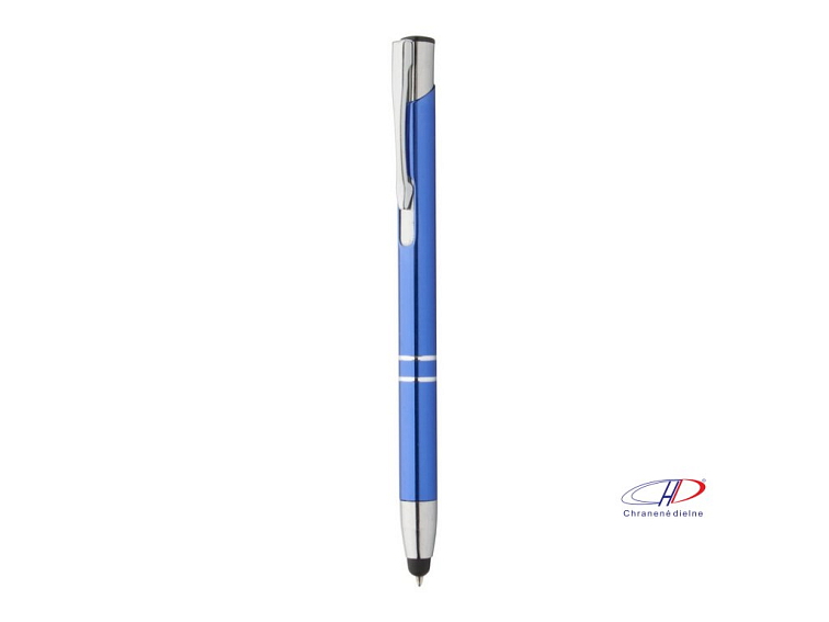 Dotykové guľôčkové pero, modrá náplň , Red