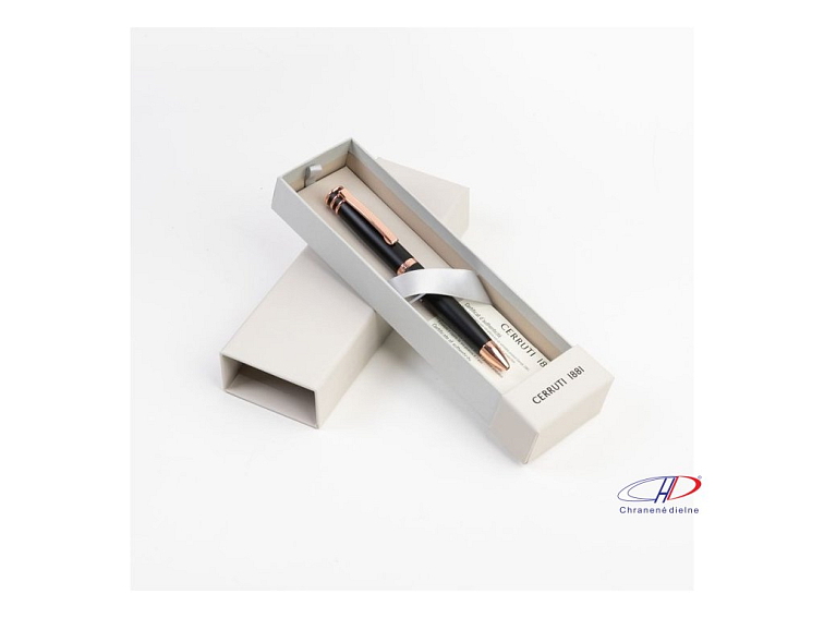 Guľôčkové pero Austin , black/rose gold