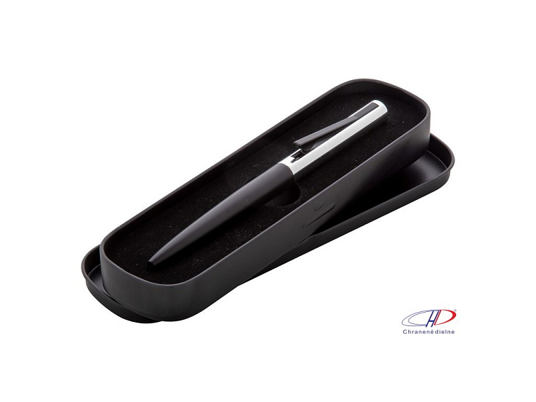 Guľôčkové pero, modrá náplň , Black