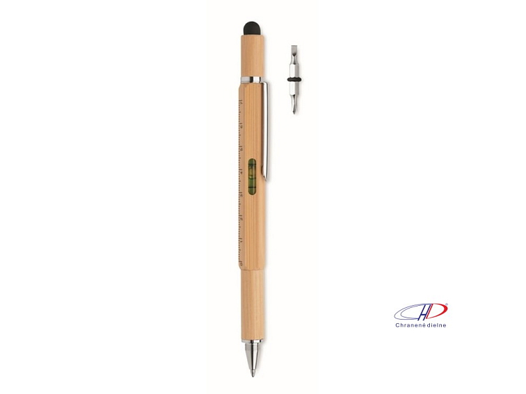 Multifunkčné bambusové pero , wood