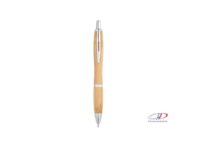 Bambusové guľôčkové pero , natural