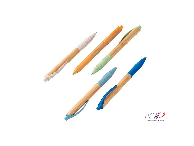 Bambusové guľôčkové pero , Royal blue