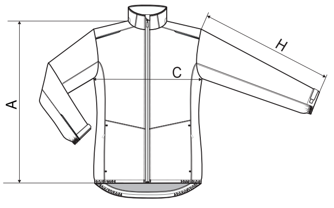 Pánska bunda Rain 538 s LOGOM