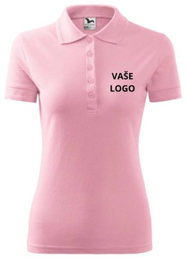 Polokošeľa dámska pique 210 s LOGOM
