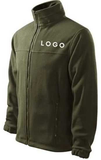 Bunda flisová pánska 501 s LOGOM