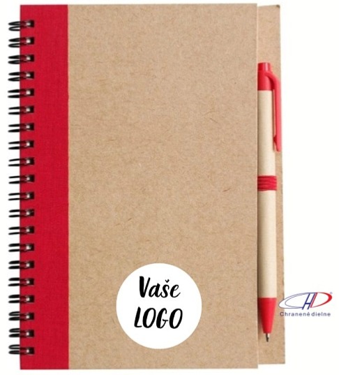 Zápisník A5 s perom a LOGOM