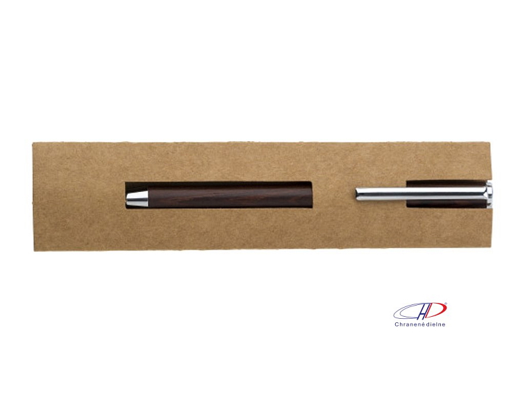 Drevené guľôčkové pero , Brown