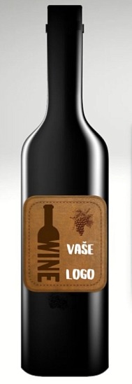Víno s vlastnou etiketou s LOGOM