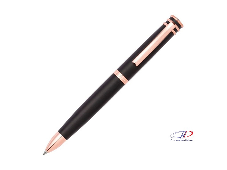 Guľôčkové pero Austin , black/rose gold