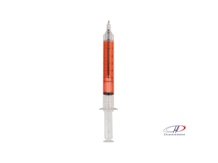 Guľôčkové pero - striekačka , Red