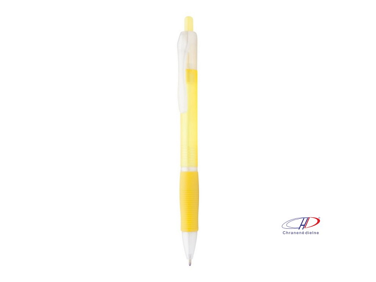 Guľôčkové pero, modrá náplň , white