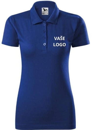 Polokošeľa dámska hladká 223 s LOGOM
