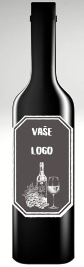 Víno s vlastnou etiketou s LOGOM