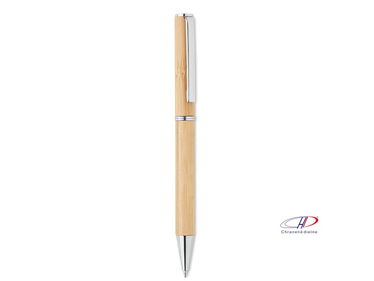 Bambusové guľôčkové pero , wood