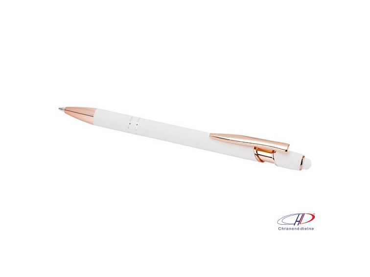 Pero z recyklovaného hliníka Nanna (modrá náplň) , white