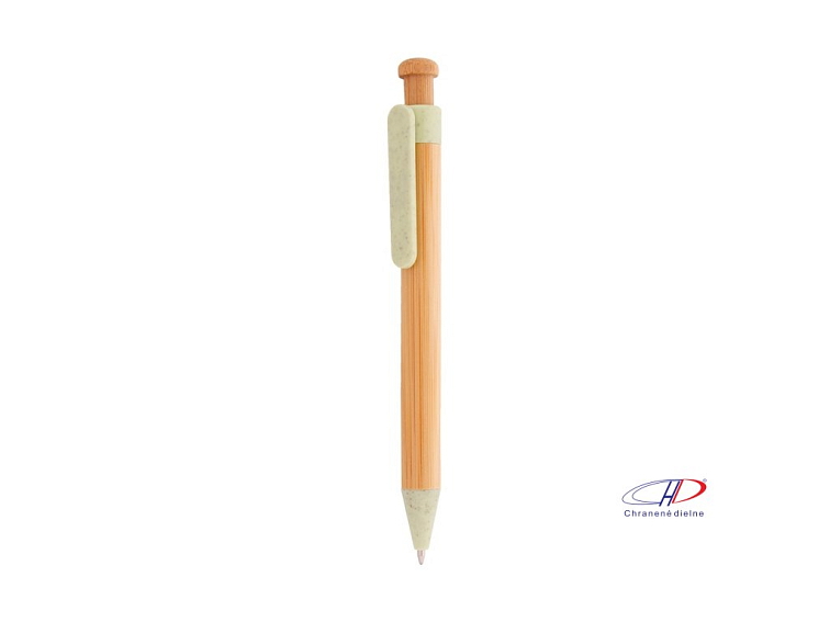 Bambusové guľôčkové pero , natural