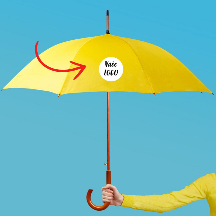 DÁŽDNIK S LOGOM