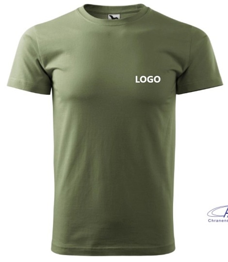 Tričko s krátkym rukávom pánske 129 s LOGOM