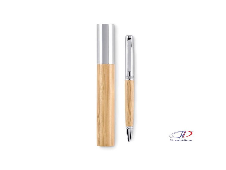 Bambusové pero v tube , wood