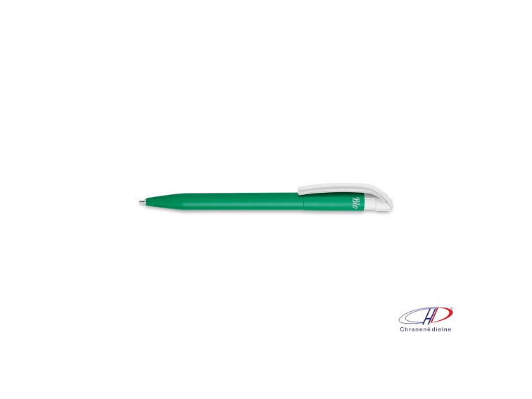 Guľôčkové pero Stilolinea S45 BIO PLA, modrá náplň , white