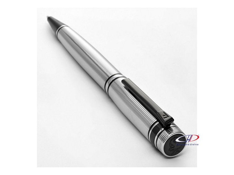 Guľôčkové pero Bold Stripe , chrome/gun