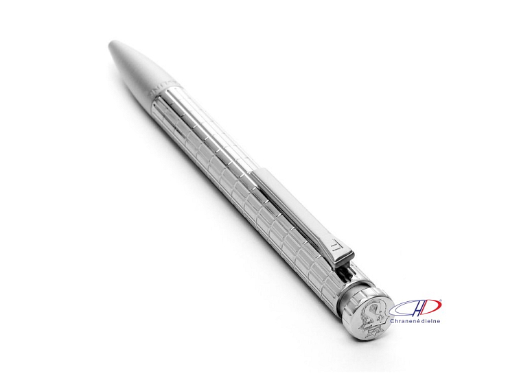 Guľôčkové pero Mademoiselle Diamond , Chrome