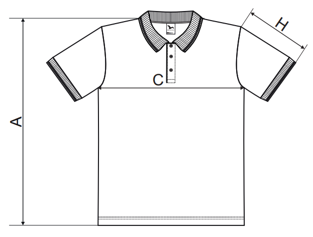 Polokošeľa pánska pique 203 s LOGOM