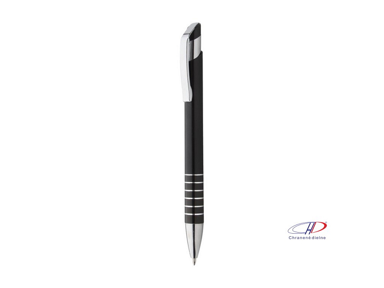 Guľôčkové pero, modrá náplň , Black