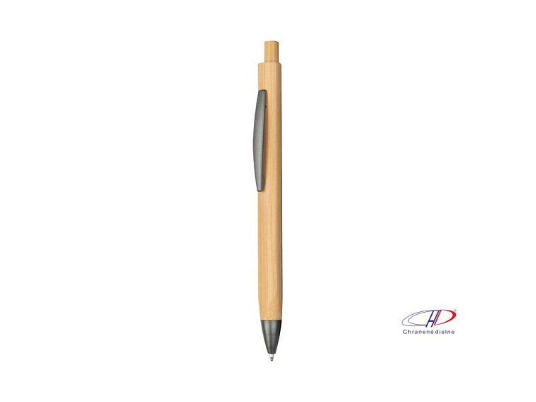 Bambusové guľôčkové pero , Beige