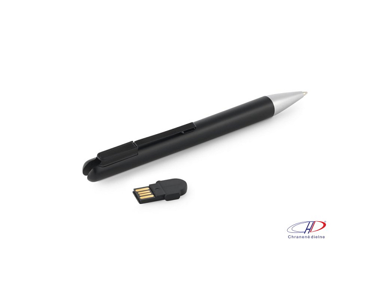Guľôčkové pero z ABS , Black