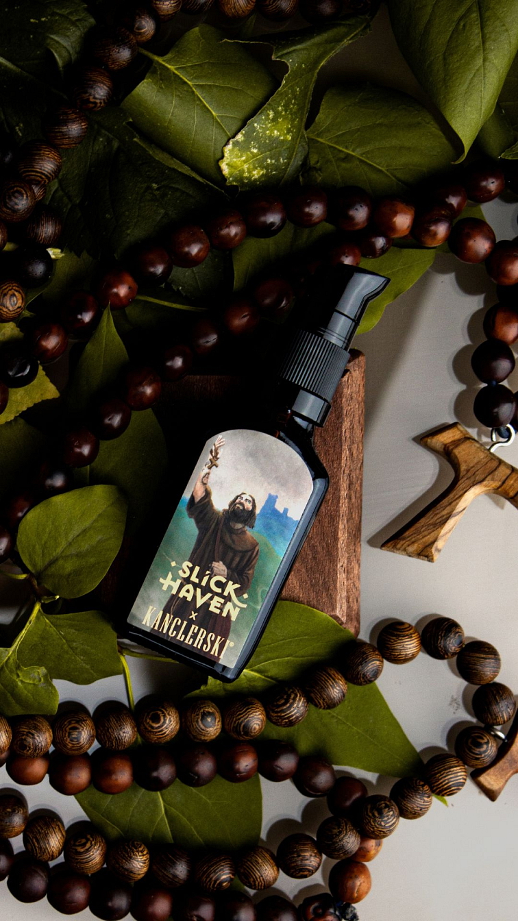 Slickhaven x Kanclerski Holy Rebel Beard Oil olej na vousy 30 ml