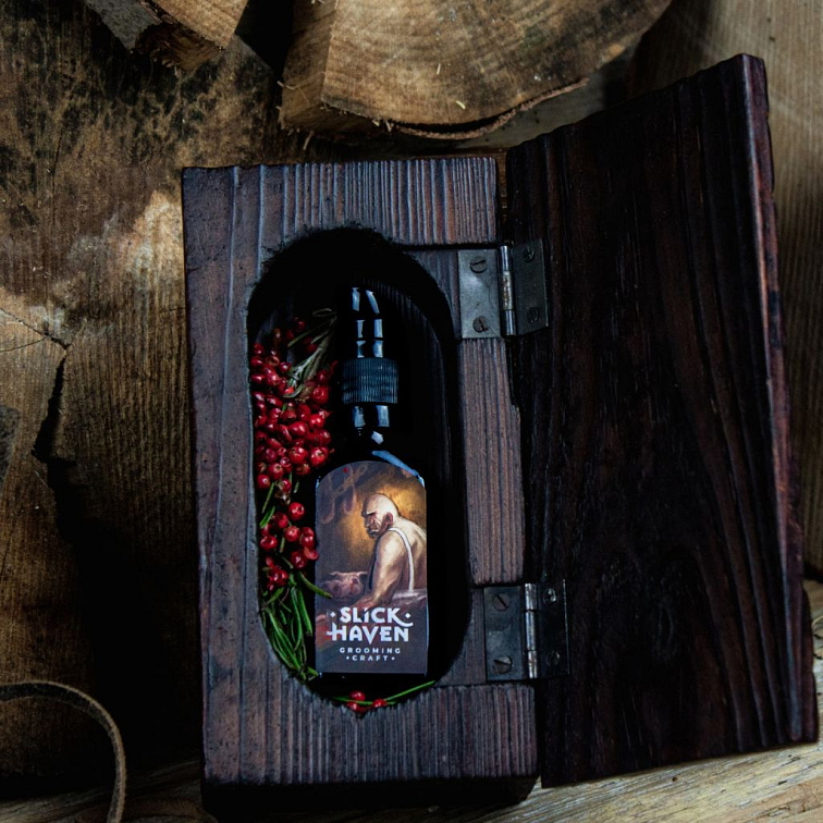 Slickhaven Greasy Butcher Beard Oil olej na vousy 30 ml