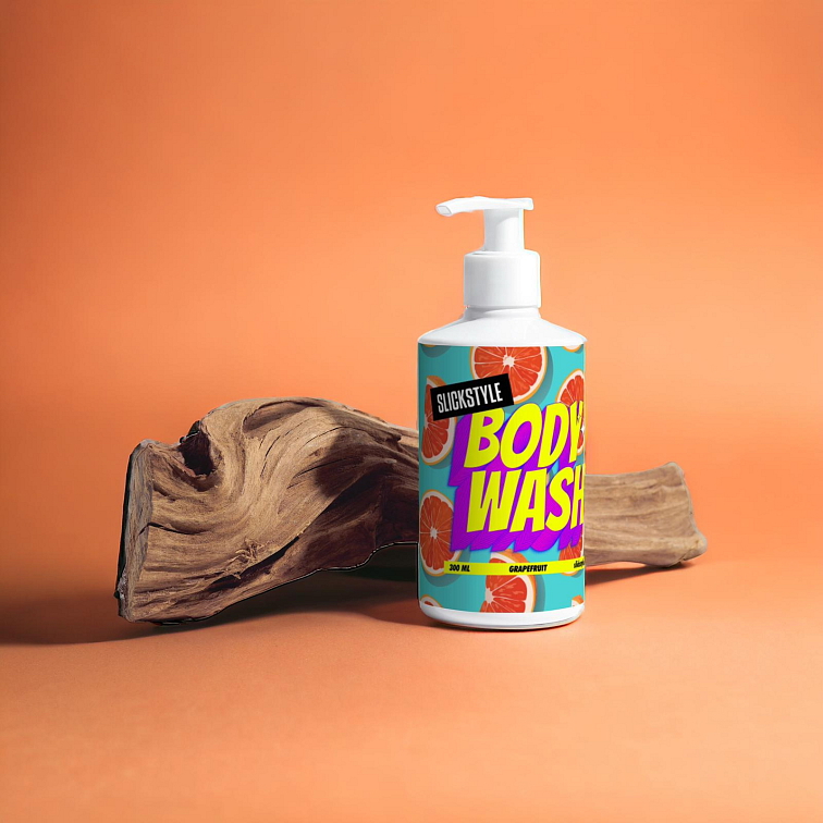 Slickstyle Body Wash GRAPEFRUIT mycí gel na tělo 300 ml