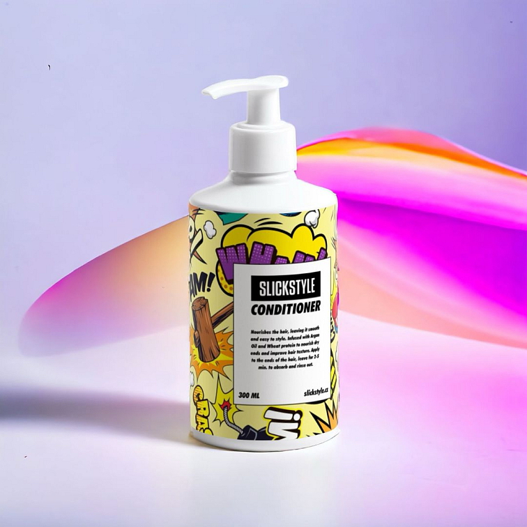 Slickstyle Body Wash Patchouli & Amber Vanilla mycí gel na tělo 490 ml