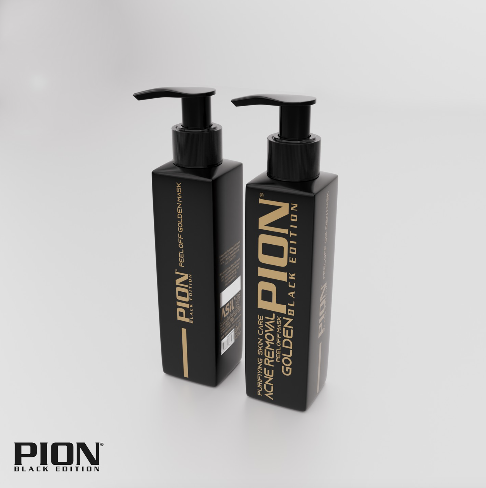 PION Purifying Skin Care Peel-off Mask Golden zlatá slupovací maska na obličej 150 ml