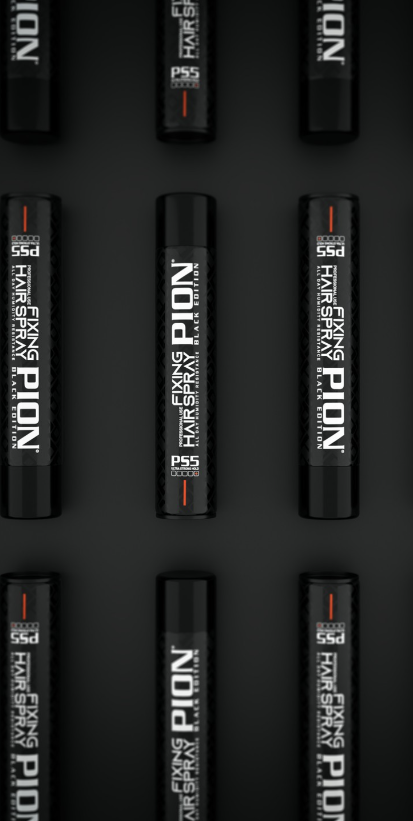 PION Professional Fixing Hairspray Ultra Strong Hold PS5 silně fixační lak na vlasy 400 ml