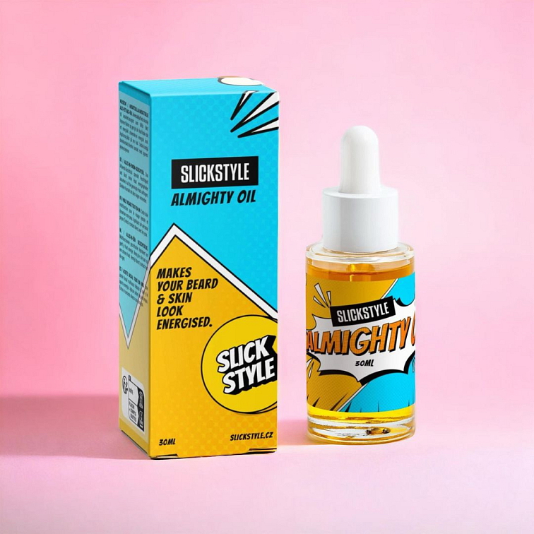 Slickstyle Almighty Oil všemocný olej na vousy a pleť 30 ml