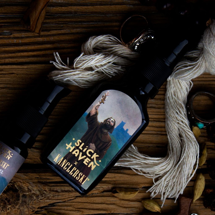 Slickhaven x Kanclerski Holy Rebel Beard Oil olej na vousy 30 ml
