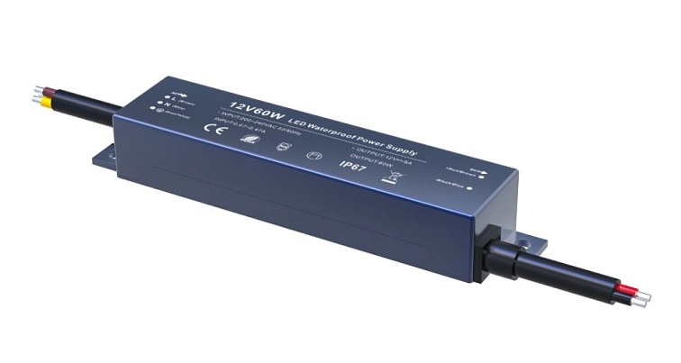 12V 60W IP67 LED Power Supply Mini