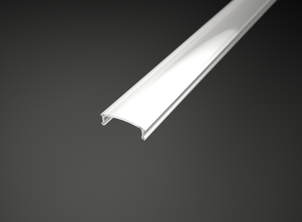 2m LED profile SURFACE 13 BLACK
