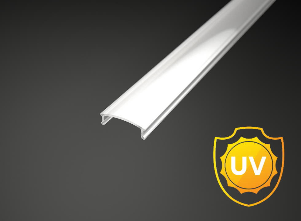 2m LED profile SURFACE 13 BLACK