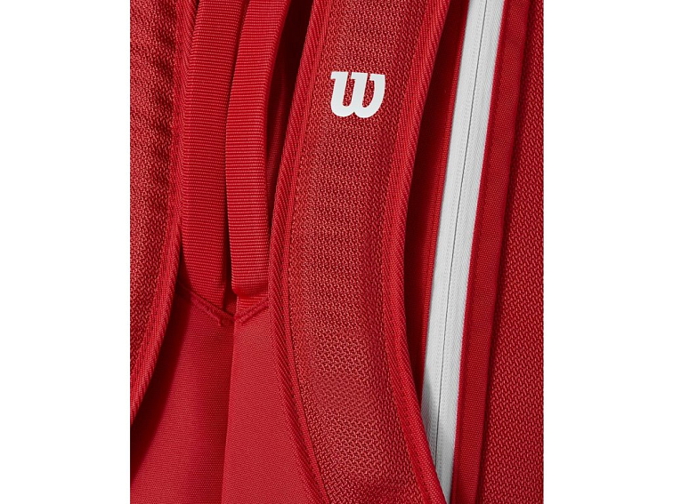 Tenisový bag Wilson Super Tour Red 9Pk 2025