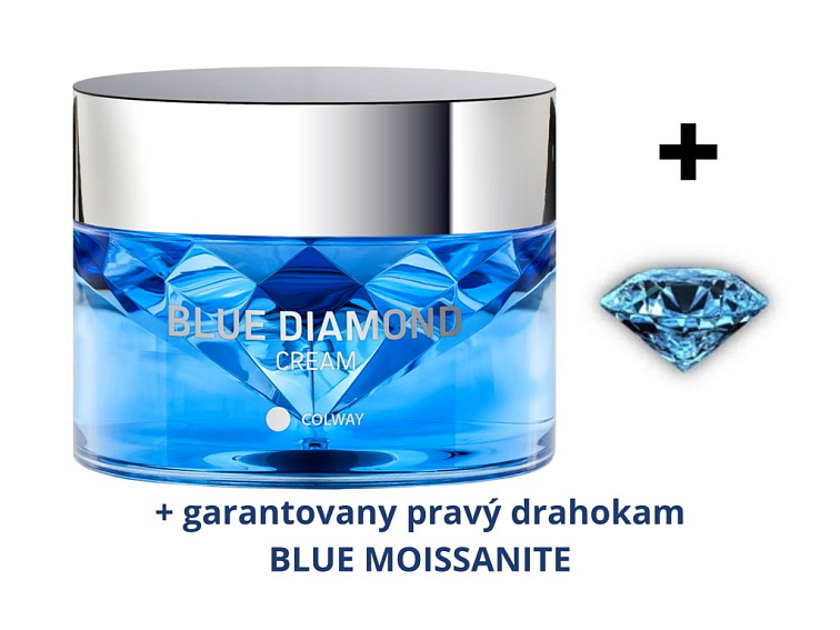 Krém BLUE DIAMOND Zázrak Biotechnologie s Garantovaným Moissanitem