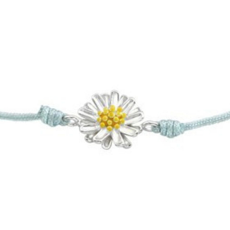 Náramek Kopretina & nylonová šňůrka